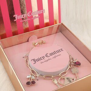 Juicy Couture Cherry Charm Bracelet